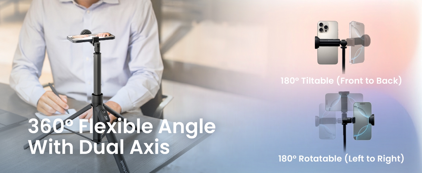 KraftGeek iphone tripod for video recording