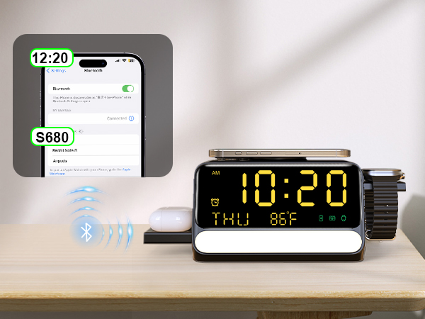 7 in 1 wireless charging station