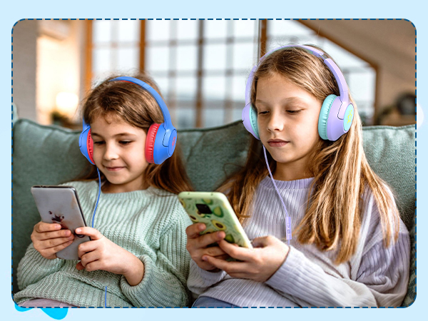 wired headphones for kids