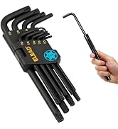 ELEAD 11-Piece Torx Star Allen Wrench Set with Extension Bar, Long Arm Torx Key Set T10-T50, Heat...