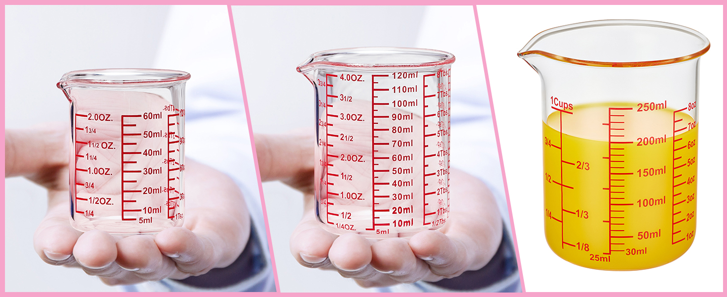 pyrex glass measuring cup