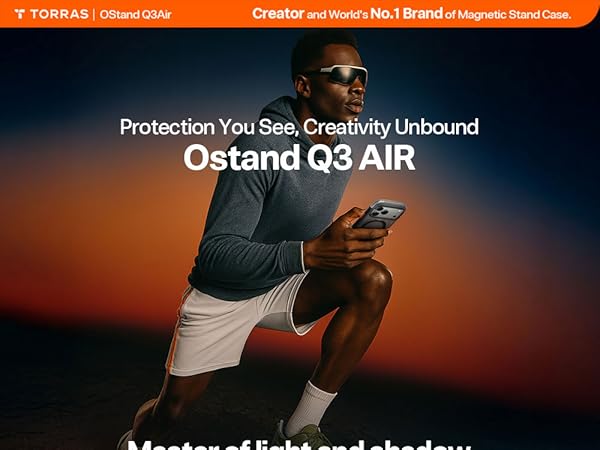 Q3 Air for iPhone 17 Pro Max Case heavy duty protection shockproof