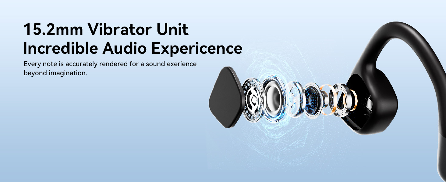 15.2mm Vibrator UnitIncredible Audio Expericence
