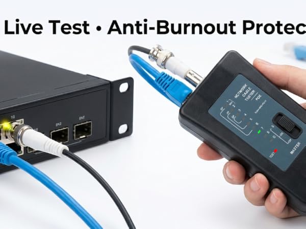 Safe POE Live Test · Anti-Burnout Protection