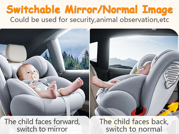 baby back seat camera