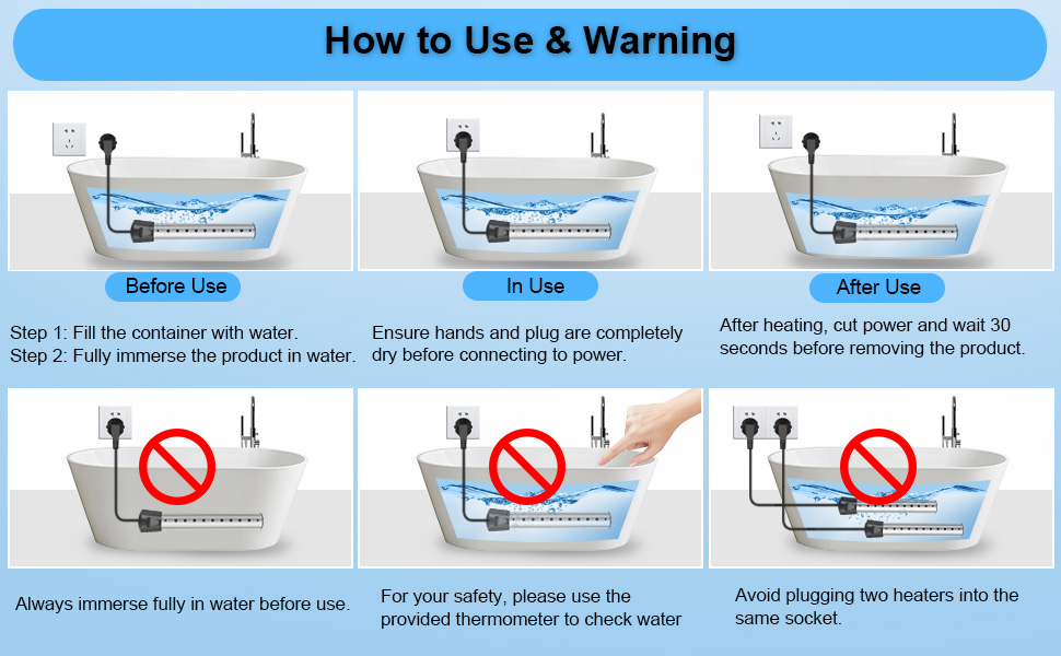 immersion water heater