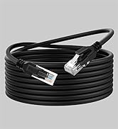 Dutevolns Ligiud Silicone Cat 6 Ethernet Cable 1.6 Feet, Ultra Flexible Cat 6a Rj45 Cable, Soft G...