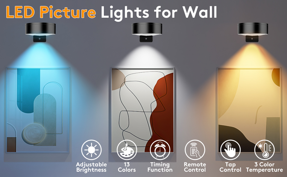 LED Picture Lights for Wall