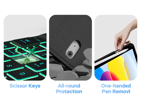 Folio Keyboard Case for iPad