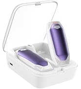 Kesguar Hand Warmers Rechargeable 14000mAh with Charging Case, 2 Pack Electric AI Hand Warmers, M...