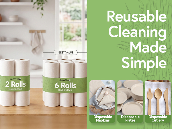 Reusable Paper Towels