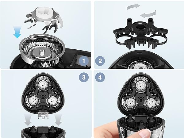 How to replace blade