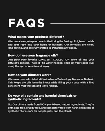 Waterless diffuser, pet-safe aromatherapy, quiet scent machine