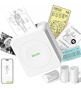 Nelko Sticker Printer, PM230 Print Pod Mini Printer Bluetooth Portabel Sticker Maker with 3 Rolls...