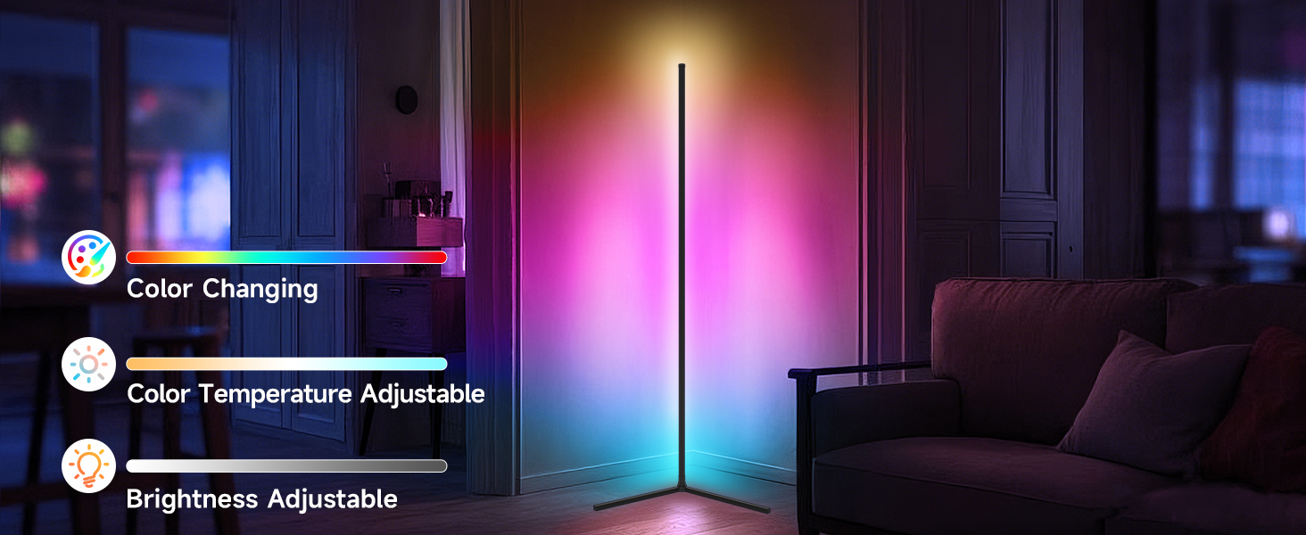 rgb floor lamp