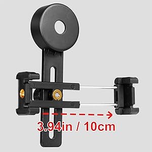monocular with smartphone adapter