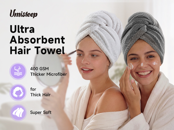 microfiber hair towel