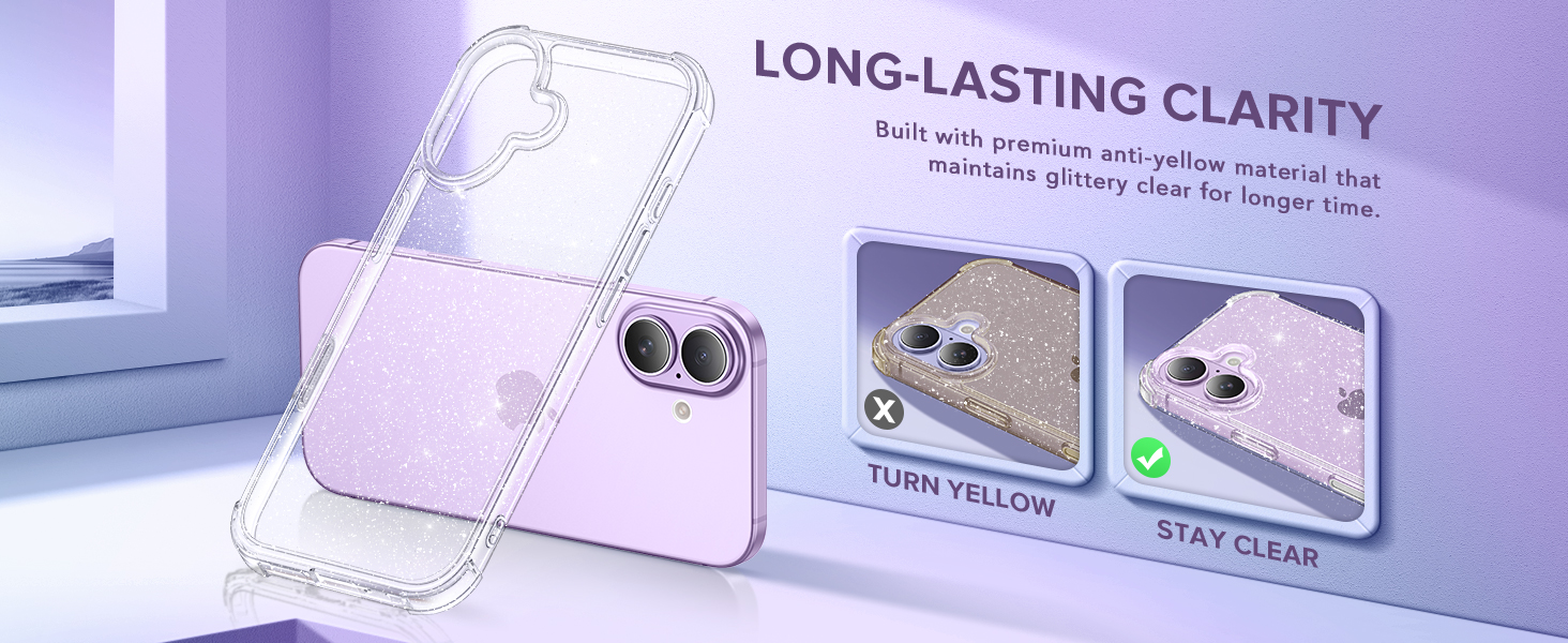 Long-lasting clarity 17 case