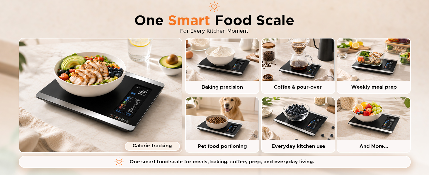 AI Voice Food Scale with Nutritional Calculator