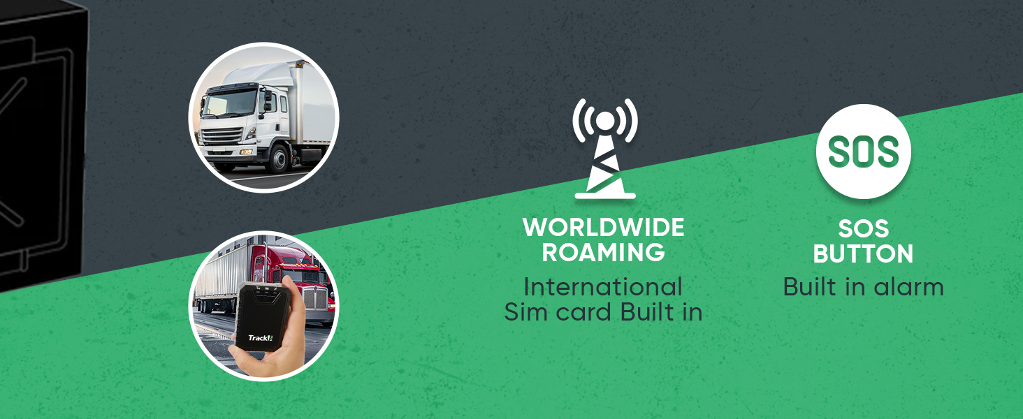 Worldwide roaming international sim card sos button