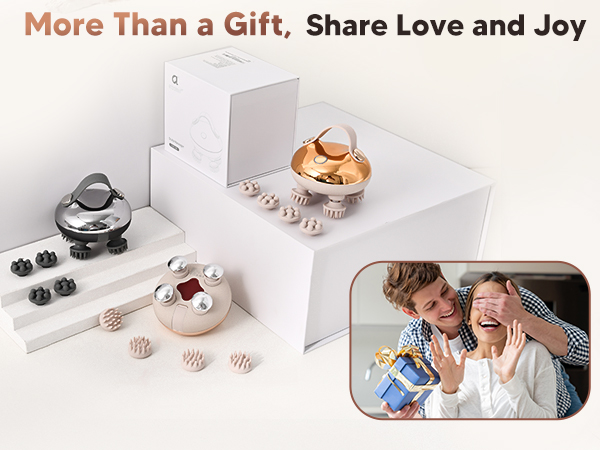 scalp massager gift for family holiday