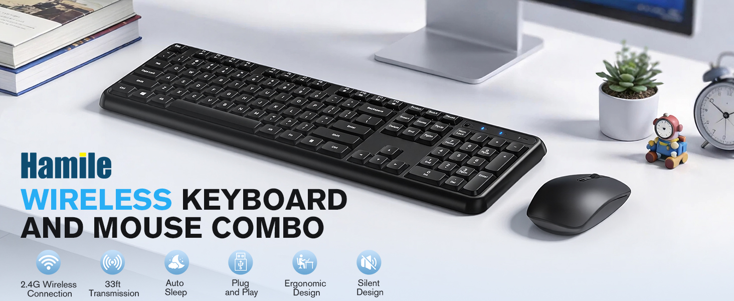 wireless keyboard and mouse