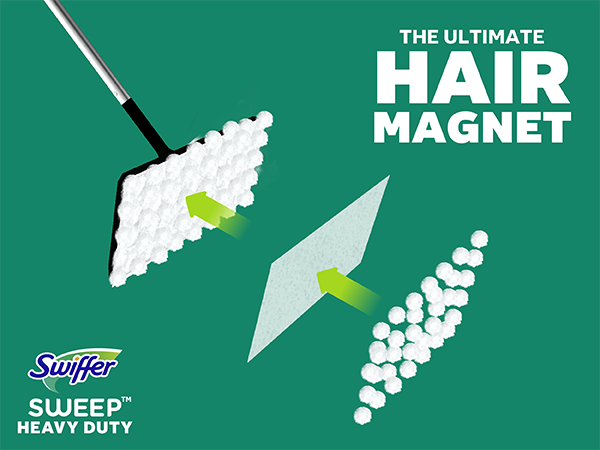 major hair magnet technology picks up hair easily