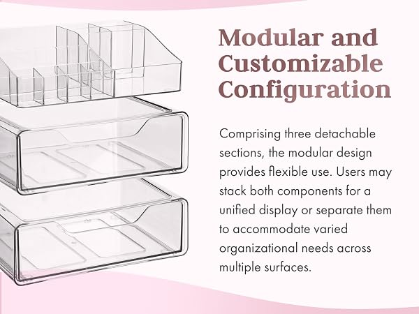 clear jewelry organizer 