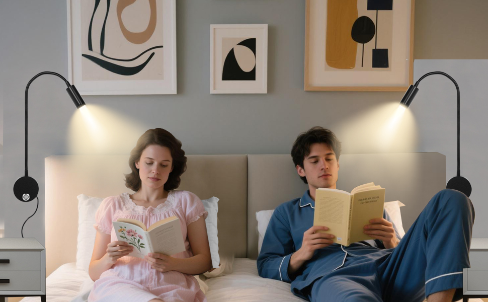 reading lights for books in bed
