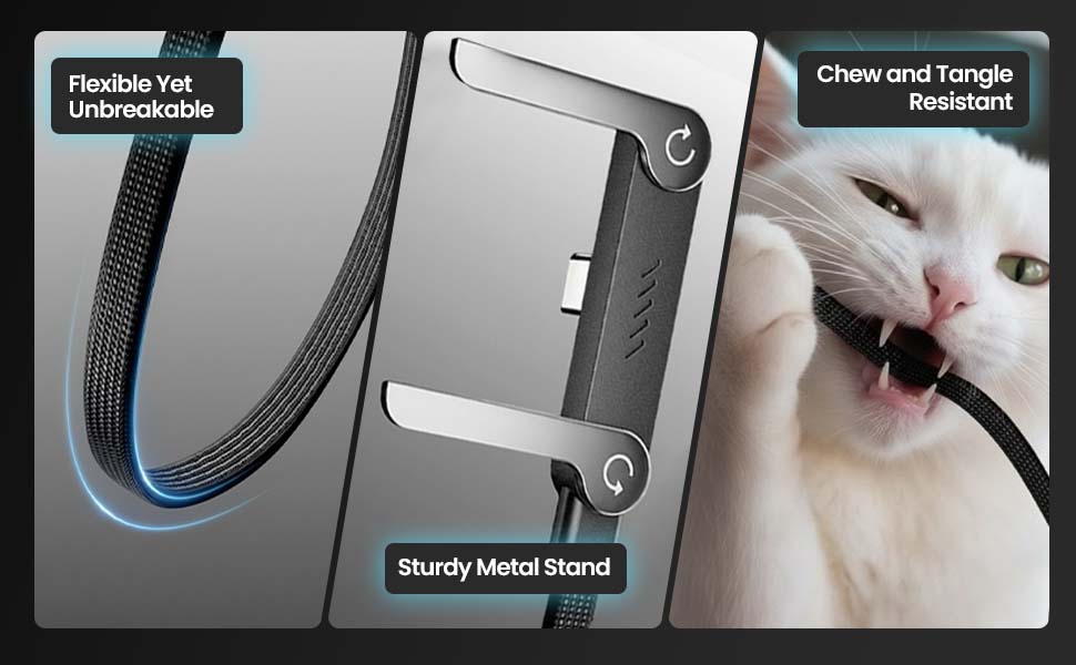 sideways phone charger