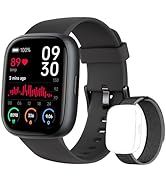 TOOBUR Smart Watch for Women Men, 1.83" Fitness Tracker Watch with Heart Rate/Sleep/Step Tracker,...