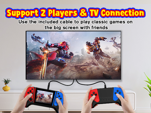Retro Handheld Game Console