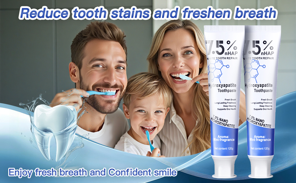 Porindisi Nano Hydroxyapatite Toothpaste for Enamel Protection