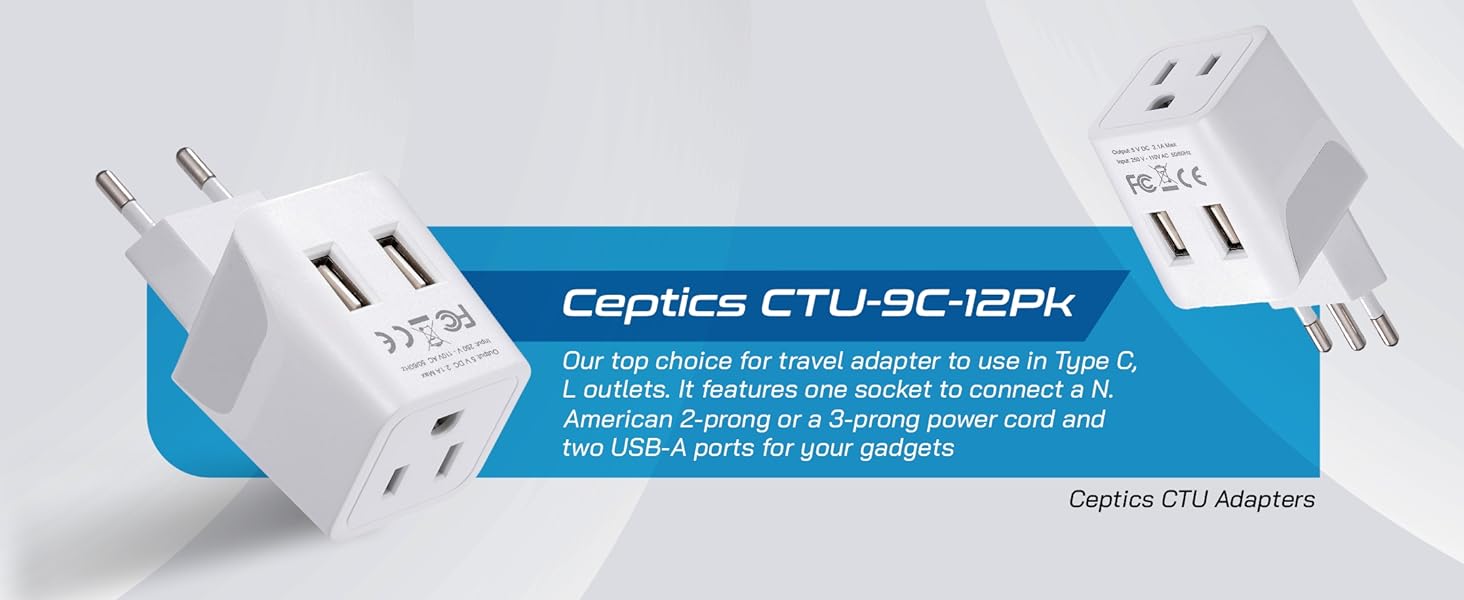 us to italy plug adapter