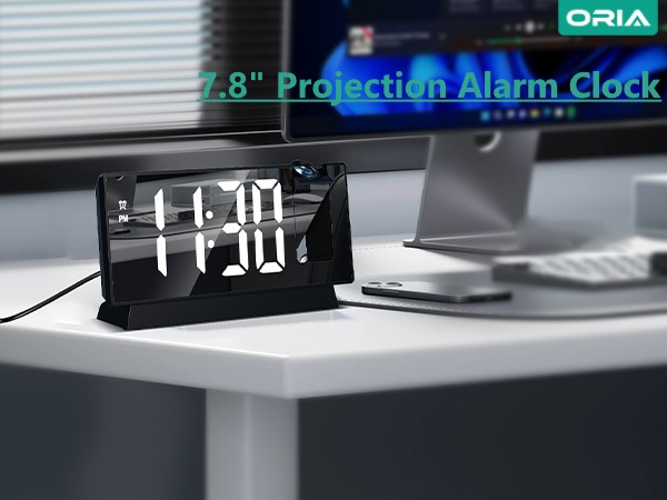 Projection Alarm Clock, Digital Clock