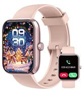 Smart Watch, 1.83'' Smartwatch Women Men Answer Make Calls, Alexa Fitness Watch, IP68 Waterproof ...