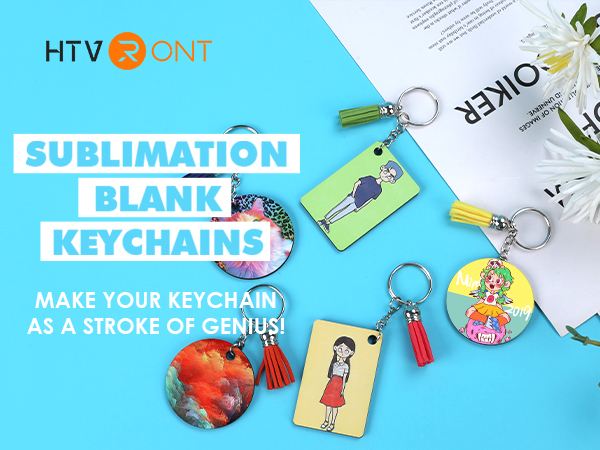 sublimation keychain blanks