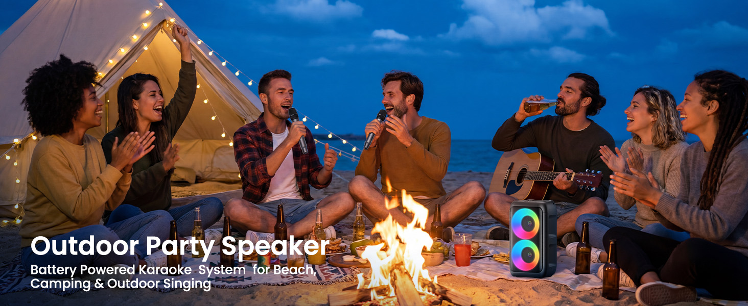 speaker outdoor portable mic bluetooth speaker large bluetooth stereo outdoor speaker