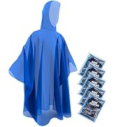 Hagon PRO Disposable Rain Ponchos for Adults (5 Pack)