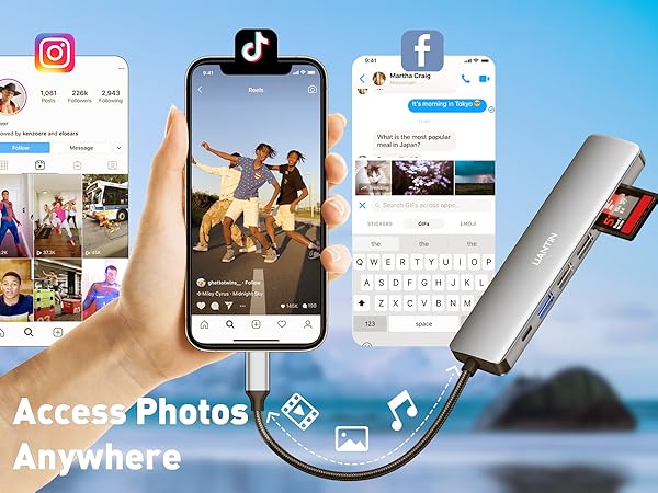 usb c to sd card reader