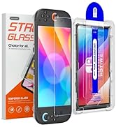 iPLYGAM Tempered Glass Screen Protector for Nintendo Switch 2, HD Clear 9H Ultra-Tough Hard Scree...
