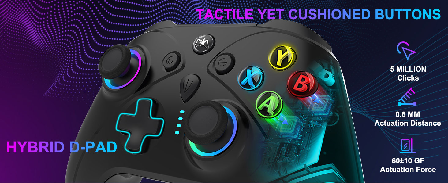 hybrid d-pad