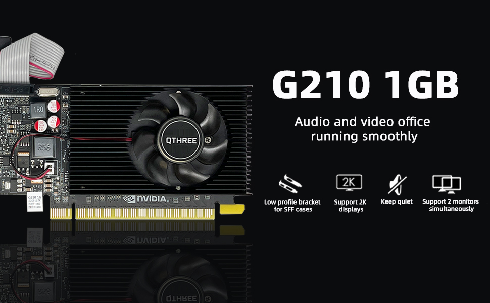 Geforce 210 1024 MB DDR3 PCI-Express 2.0 Graphics Card