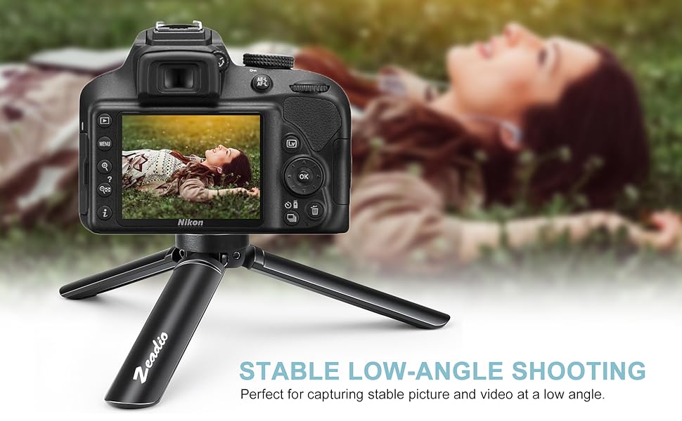 Zeadio Metal Mini Tripod