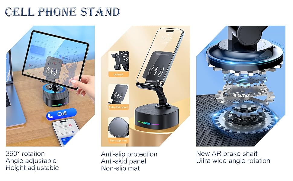 Cell phone stand Mobile phone holder iphone stands and holders adjustable