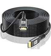 Soonsoonic HDMI 2.1 Cable 50 Ft 8K 48Gbps Ultra High Speed Cables &amp; 8K@60Hz 4K@120Hz 144Hz eARC D...