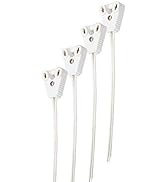 SinLoon T8 LED Lamp Connecting Wire T8 Fluorescent LED Light Lamp Base Holder Socket Bracket Clip...