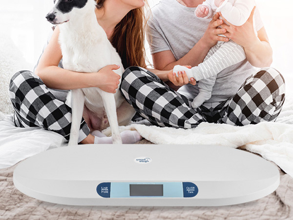 baby scale pet scale led display precise capacity 44lbs tare function low bat indicator auto on off