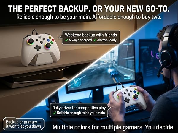 THE PERFECT BACKUP.