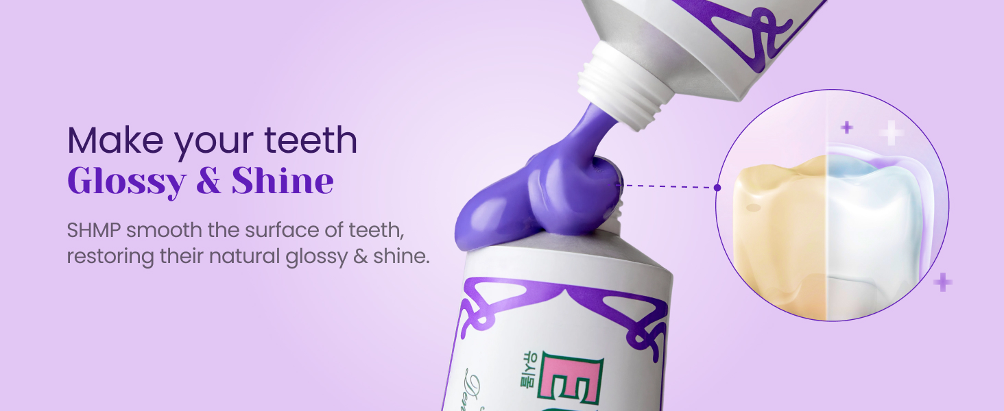 Make your teeth glossy &amp;amp; shine
